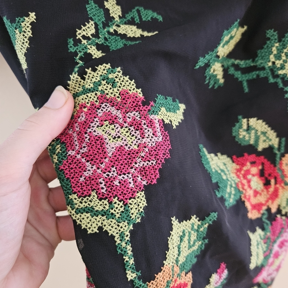 Anthropologie Eva Franco floral embroidery dress - Picture 10 of 13